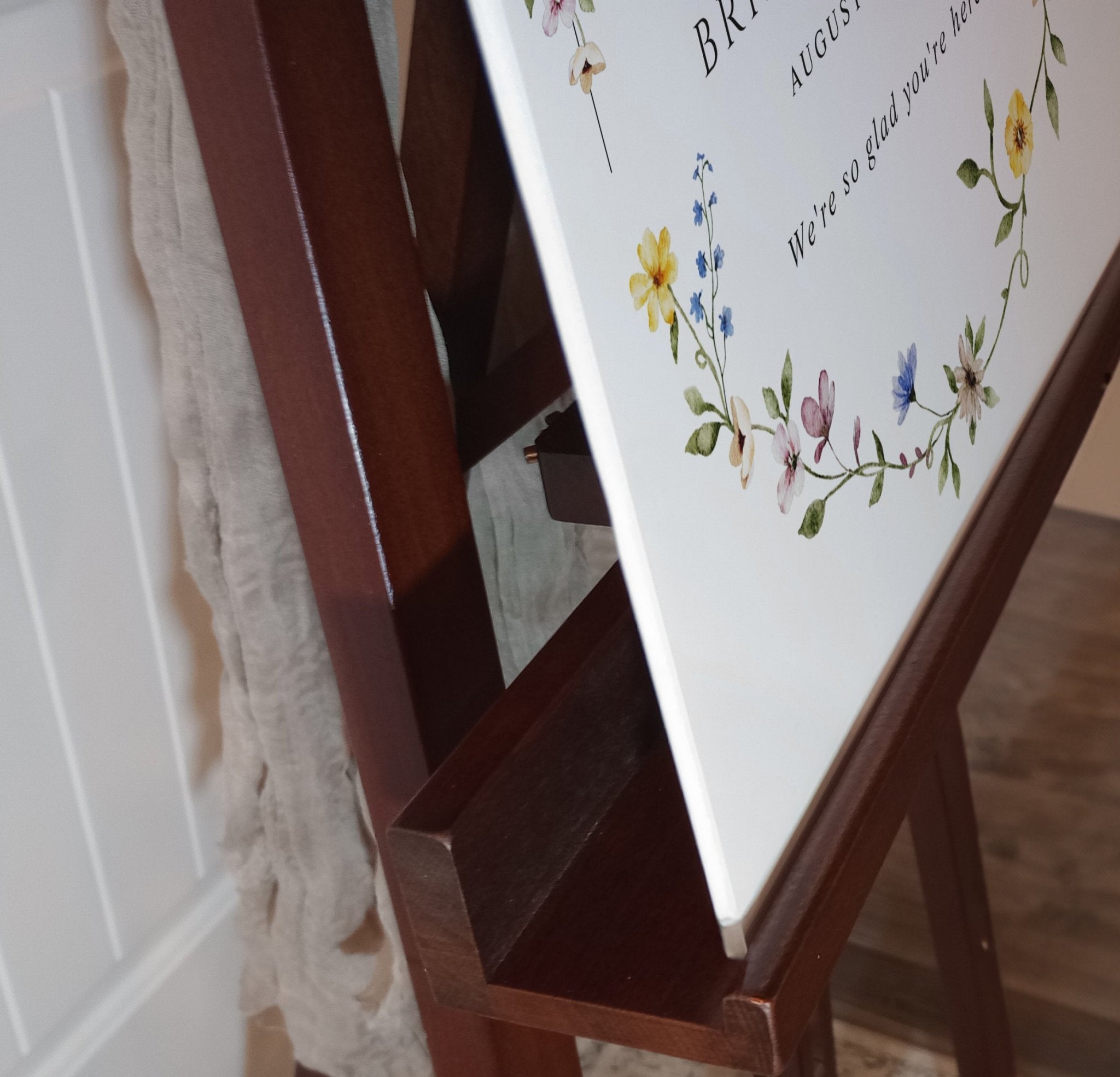 Bridal Shower Welcome Sign - Wildflower Love in Bloom