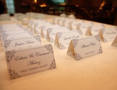 DIY Vintage Place Card Idea