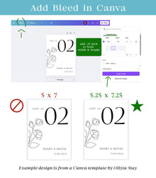 Custom Printing for Tall Programs & Menus (4x9.25)