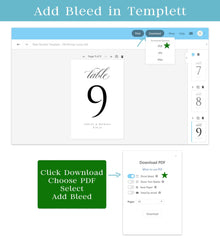 Custom Printing for Tall Programs & Menus (4x9.25)