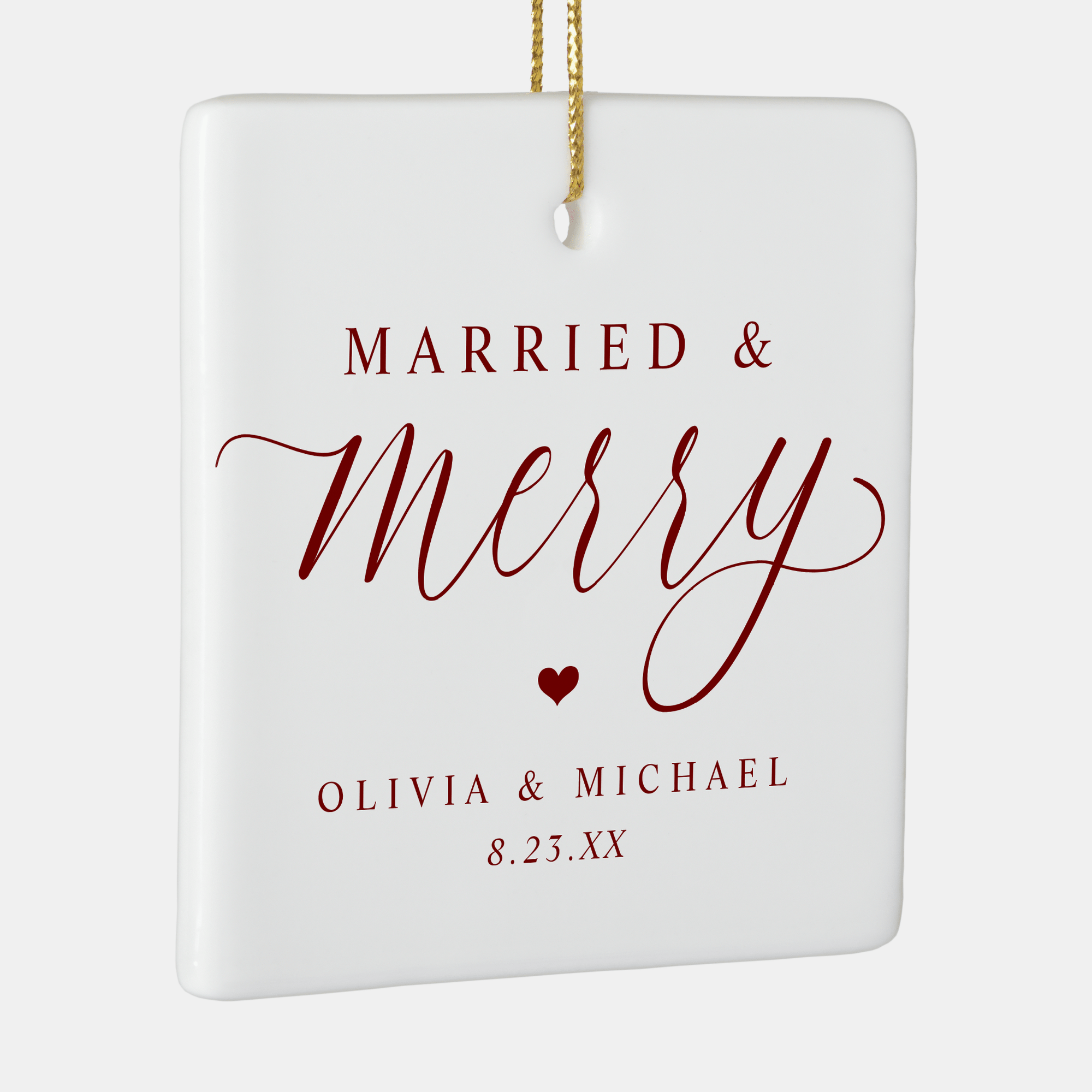 Newlyweds Christmas Gift dea