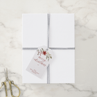 Elegant Personalized Christmas Gift Tags | Red Berries & Greenery