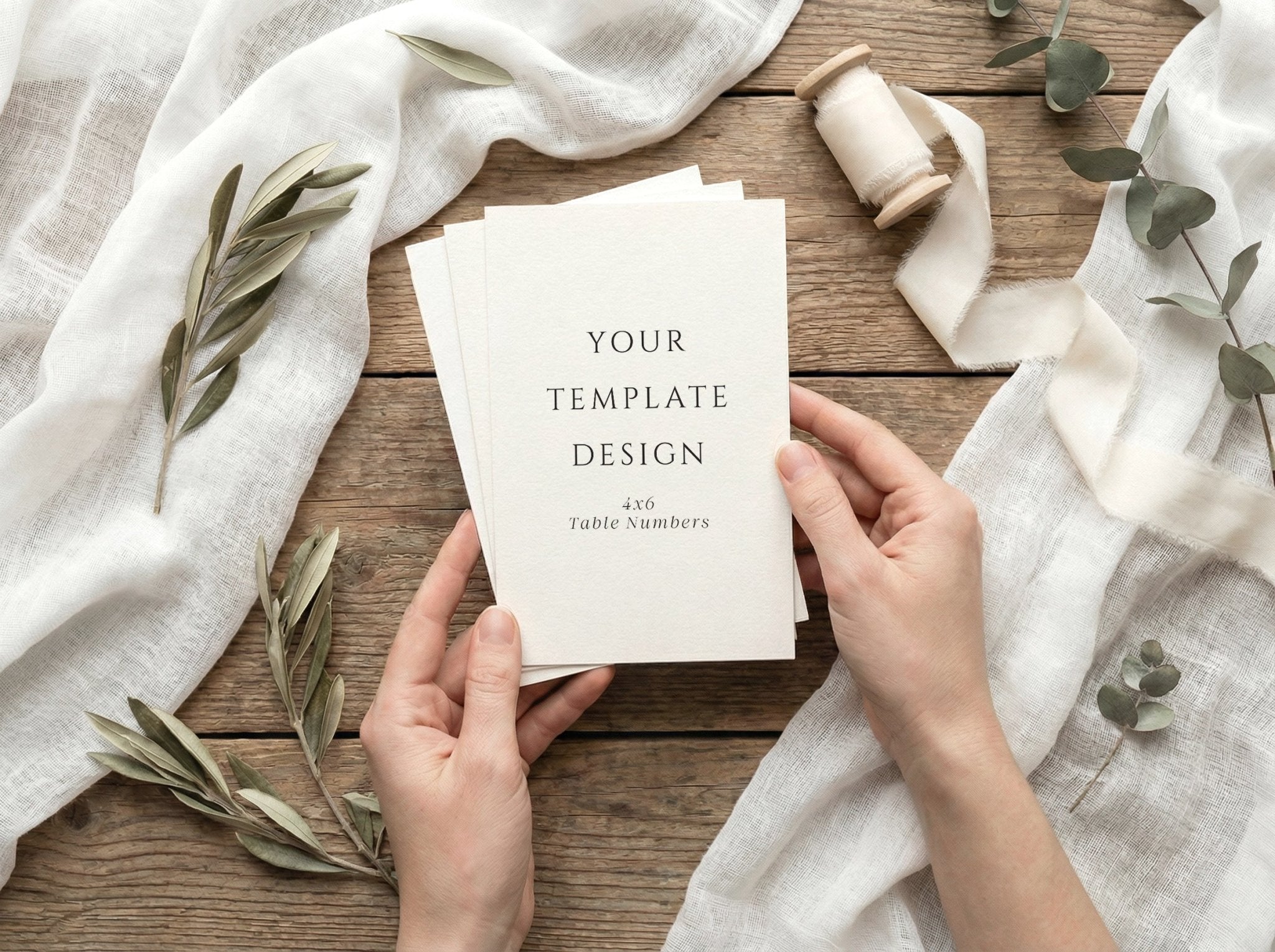 Custom Printing for Table Number Templates