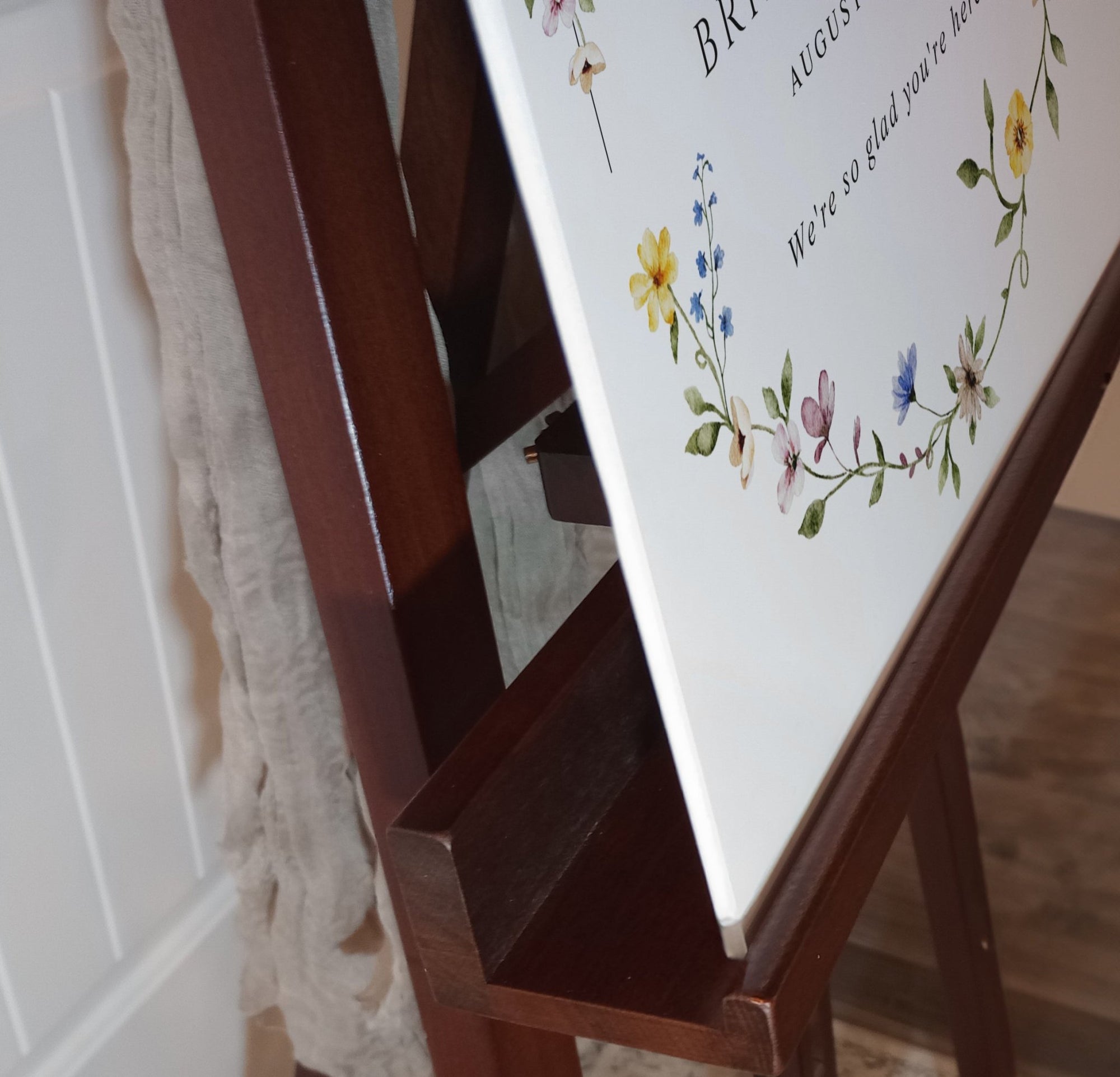 Bridal Shower Welcome Sign - Wildflower Love in Bloom