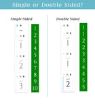 Custom Printing for Table Number Templates