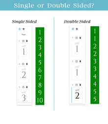 Custom Printing for Table Number Templates