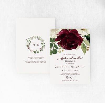 Printable Bridal Shower Invitations