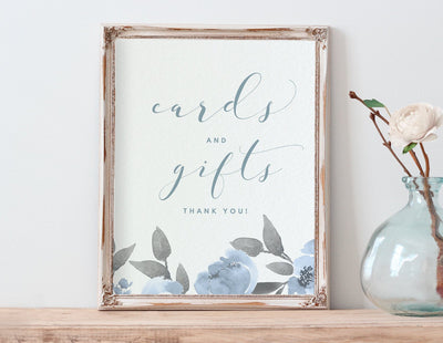 Cards & Gifts Sign Template