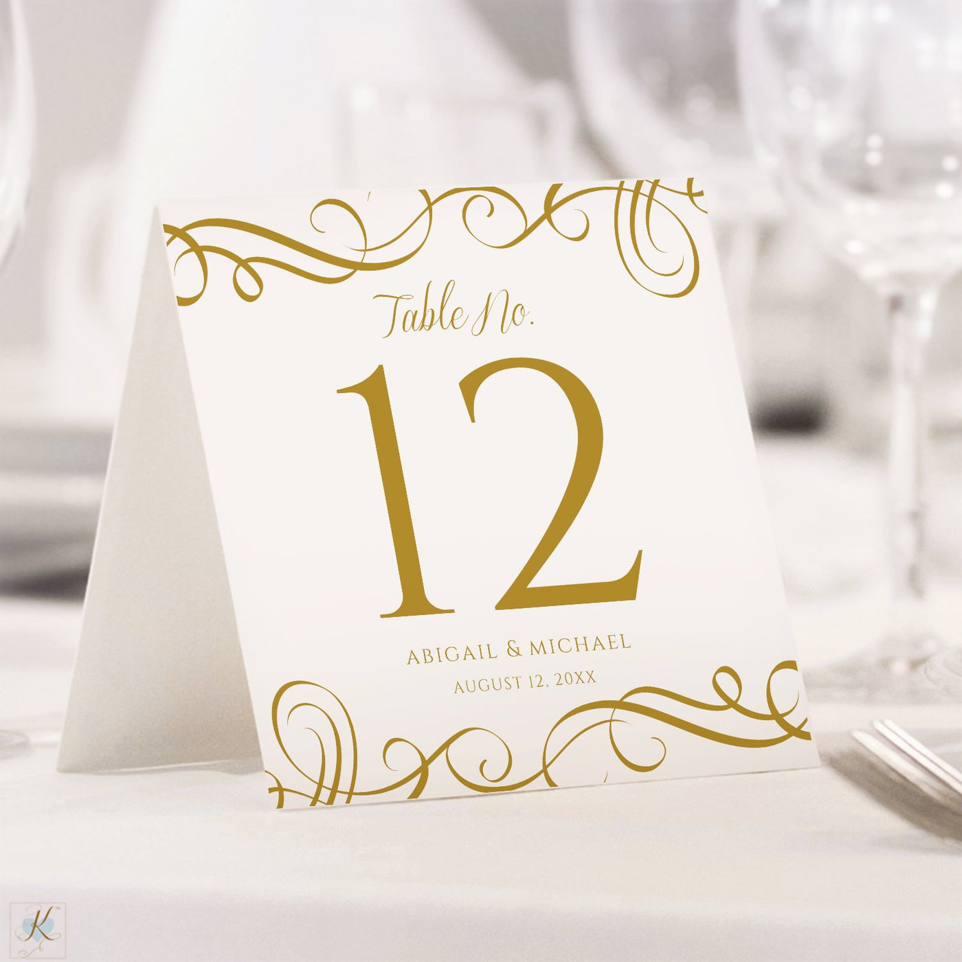 Musical Table Numbers