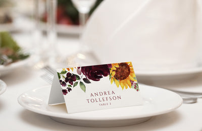 Fall Place Cards