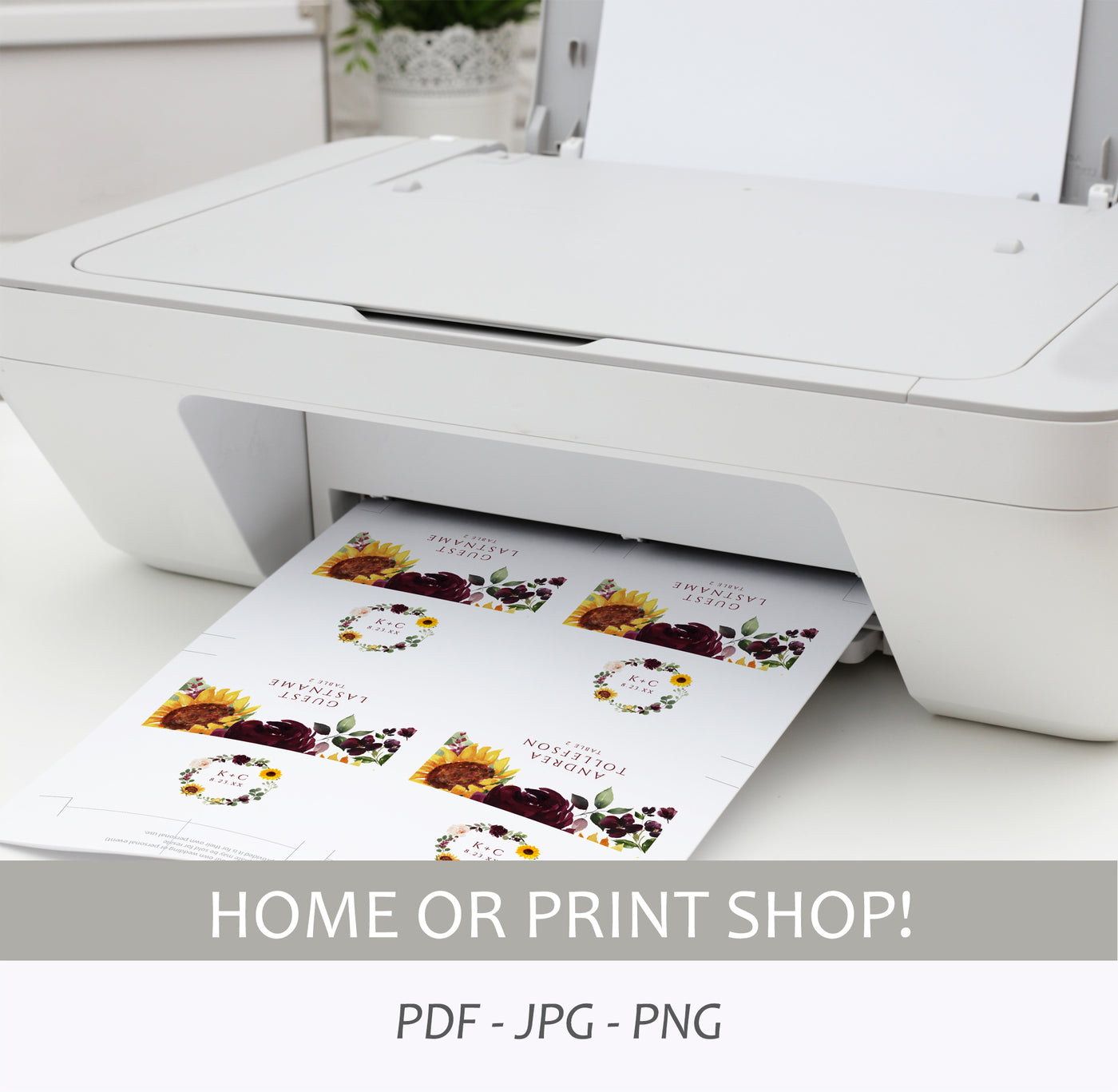 Printable Placecards