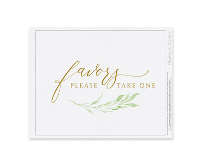 Printable Wedding Signs - Instant Download