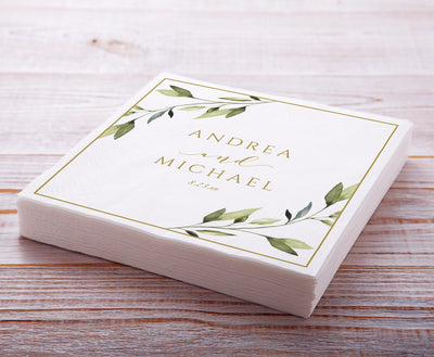 Wedding Reception Napkins