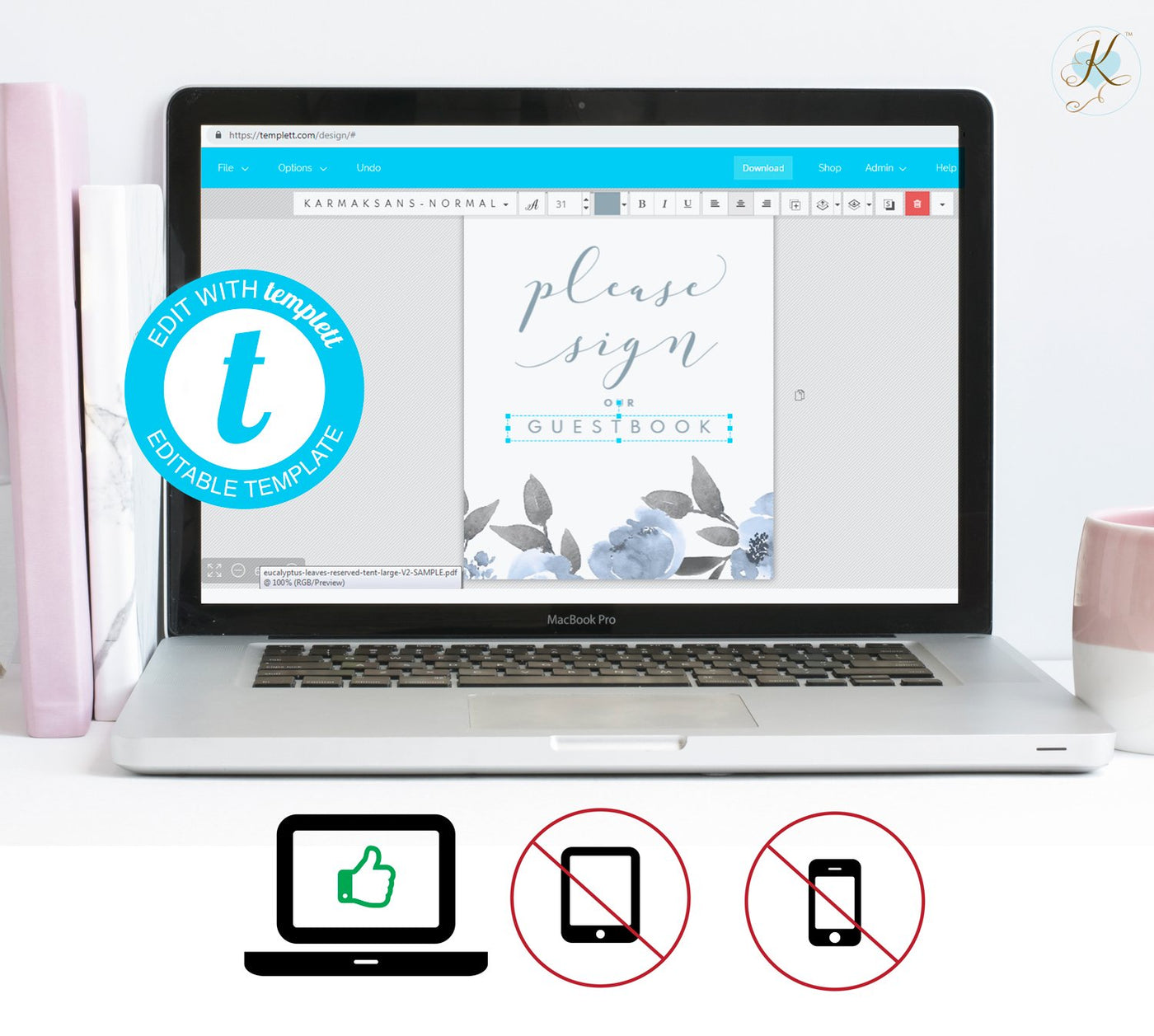 Guestbook Sign Template