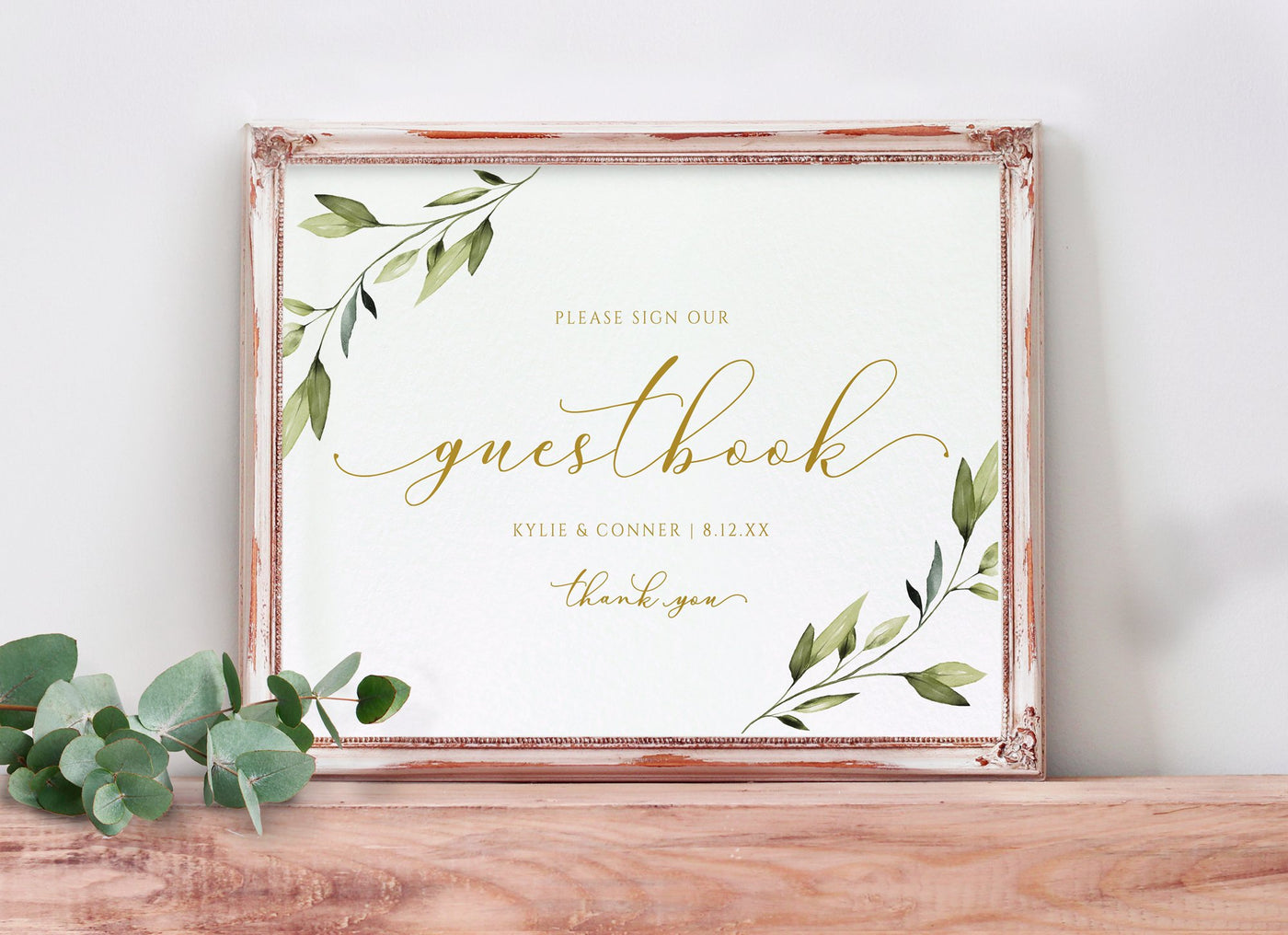 guestbook sign template