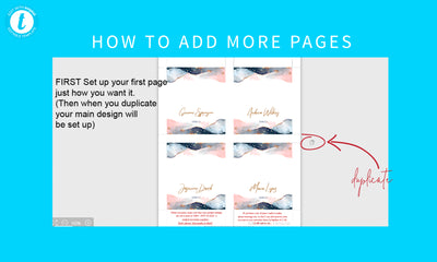 Wedding Place Card Template | Mountain Mist (Navy & Pink)