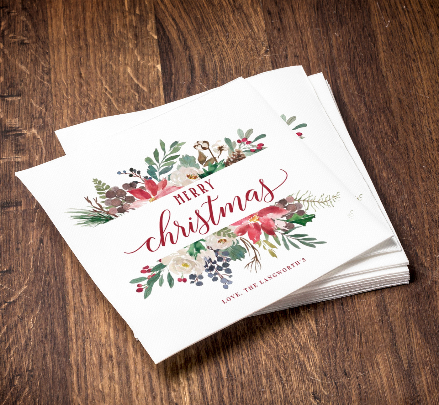Christmas Party Napkins
