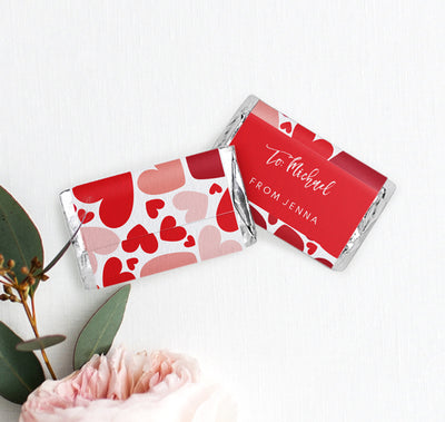 Valentine's Day Minis Candy Bar Wraps