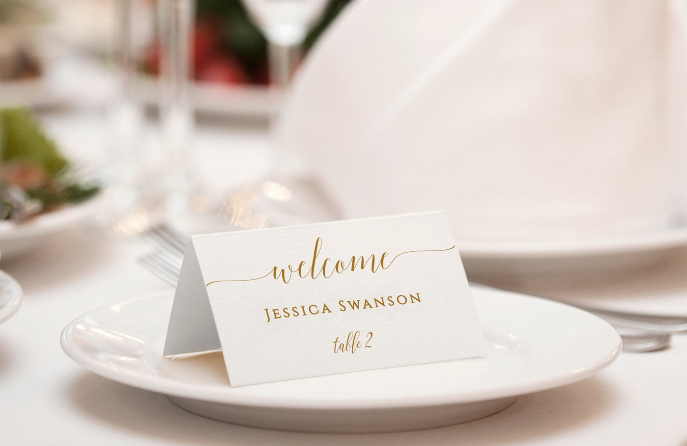 Calligraphy Place Cards