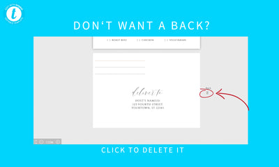 Editable Color RSVP Response Card Template | Modern Calligraphy | Templett