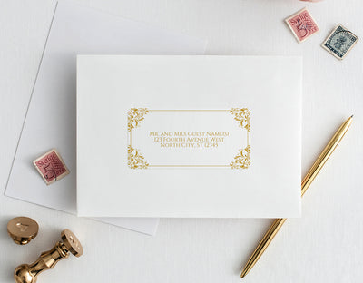 Elegant Wedding Address Labels