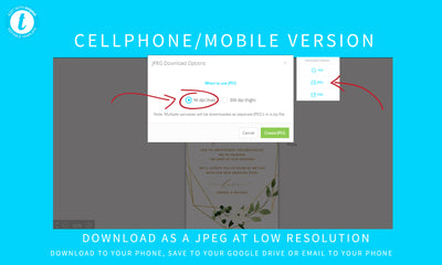 Wedding Postponement Change of Plans Text Message Image | Geometric Greenery - Templett