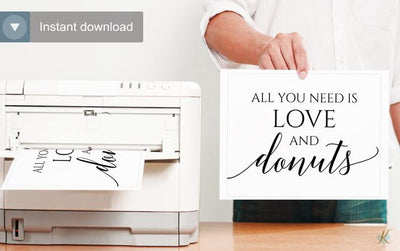 Wedding Sign PDF Download