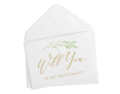 Will you be my bridesmaid card template